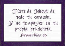 Fiate de Jehova - Proverbios 3:5